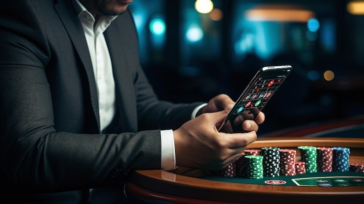 Tampilan aplikasi jp 188 di layar Android dengan kasino langsung dan menu sportsbook